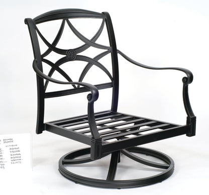 Woodard Wiltshire Swivel Rocking Lounge Chair 4Q0465